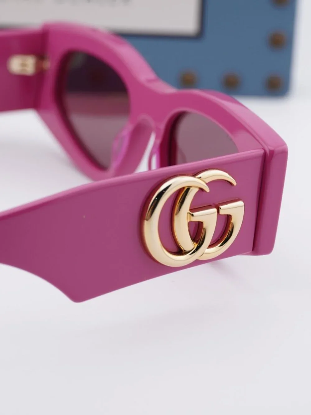 Gucci GG1754S 004 Square Sunglasses - Pink
